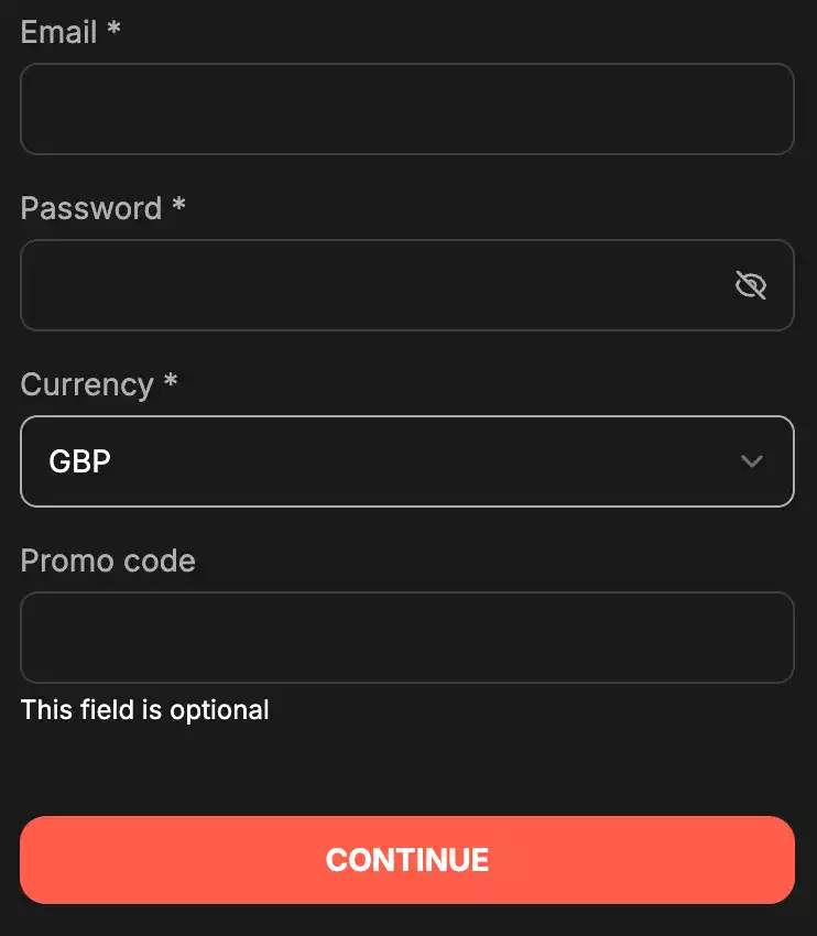 Step 2 Create a Wettson Account