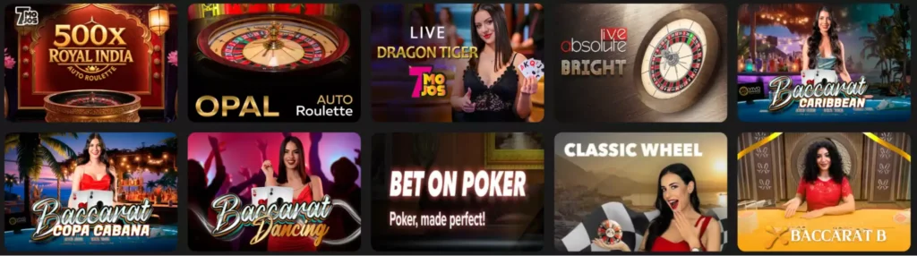 Wettson Live Dealer Games